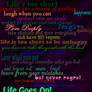 Quote Life goes on