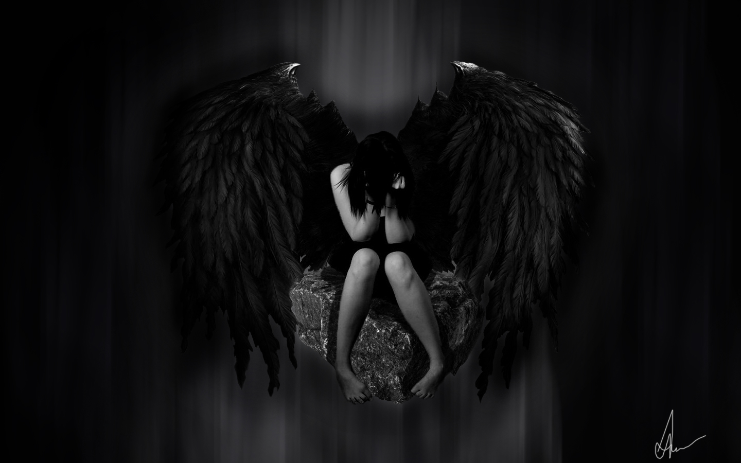 Fallen Angel by IllustrateSir on DeviantArt