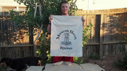 Mountain Haven Kindred - Embroidered Banner