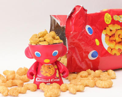 Caramel Corn Puffs Munny