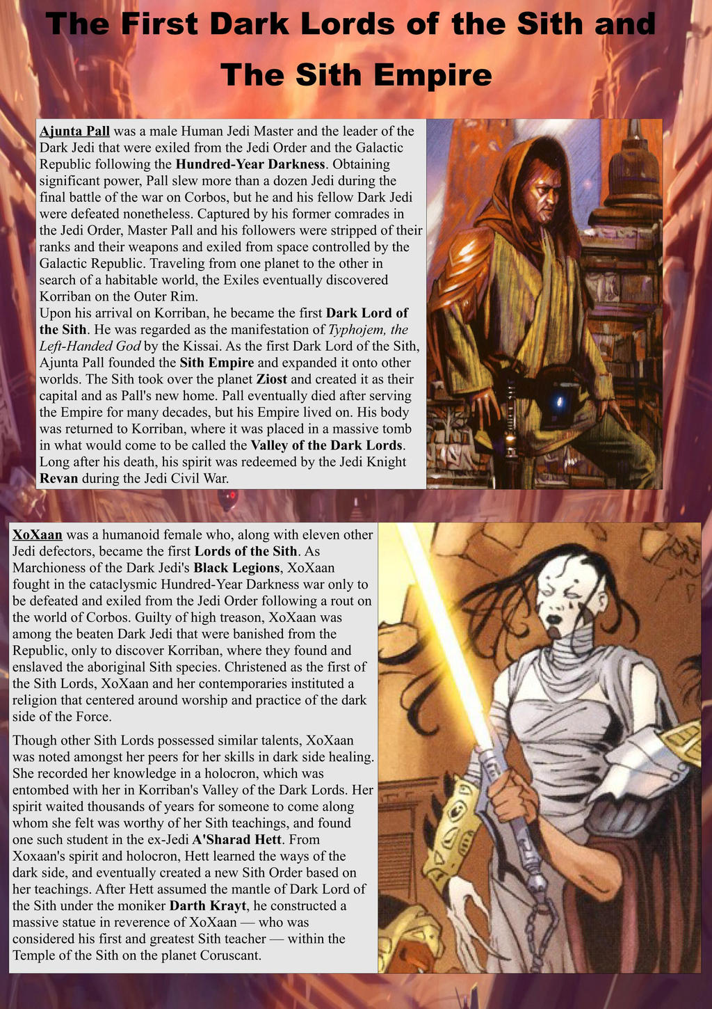 A Short Overview of the Sith - Page 3 by Ketzerdrache on DeviantArt