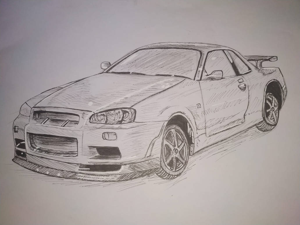 Nissan GT-R R34 Nismo edition by SapphireIsSoBlue on DeviantArt