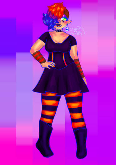 Lucy Goth Outfit - Subway Surfers by ronniesartwork on DeviantArt