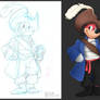 Toontown 2.0 Dog Pirate Render