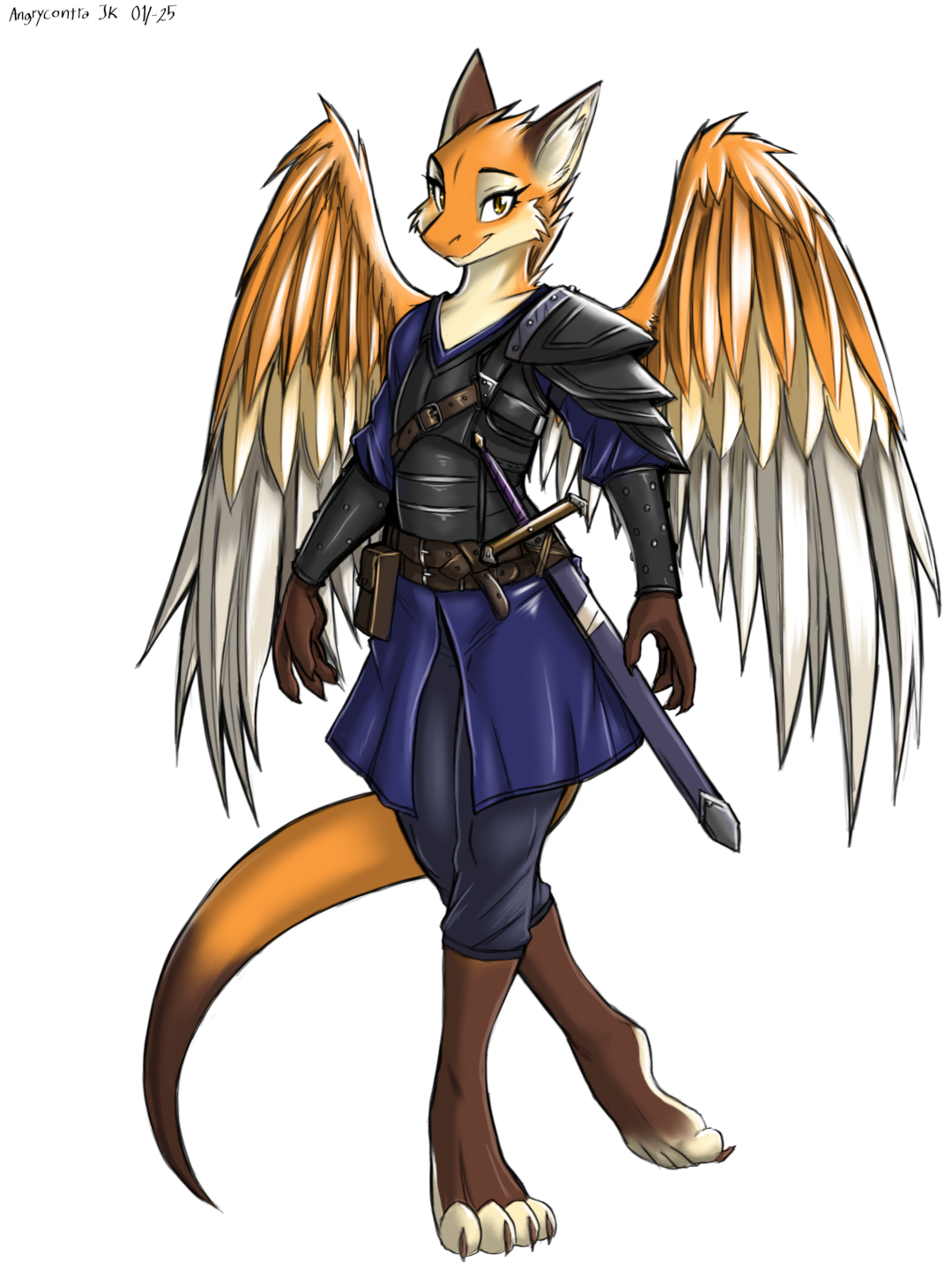 Dragoon Fox Fox Dragon (commissioned by: C0rtana) by angrycontra on DeviantArt