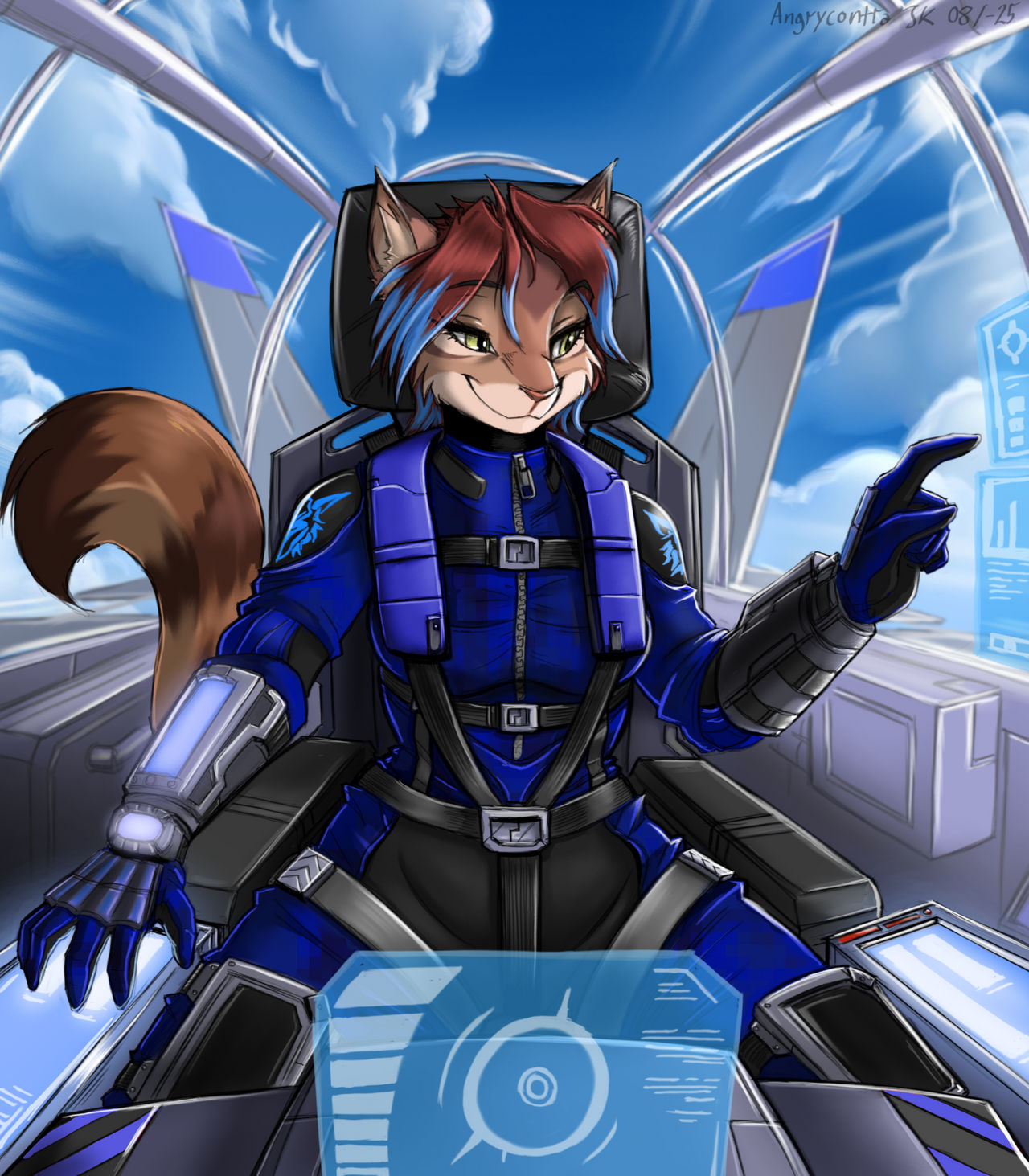 Susan Alt Pilot Susan + alt (commissioned by: Marslowe) by angrycontra on DeviantArt