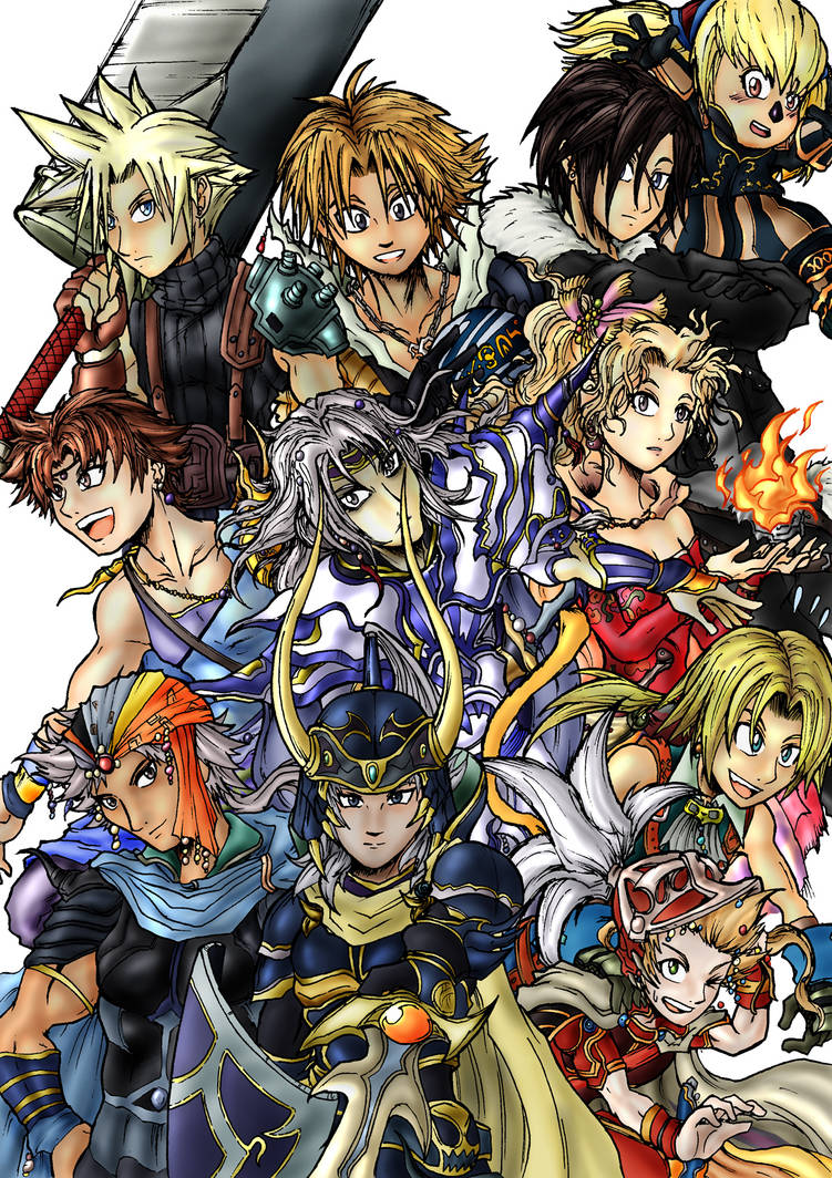 Final Fantasy Dissidia by VincentStrider on DeviantArt