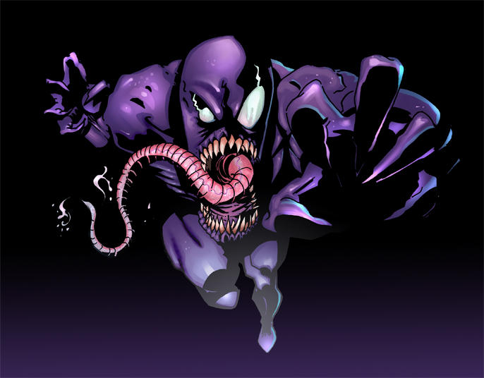 Venom Inverted Color venom colors by androsm on DeviantArt