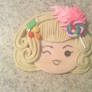 Candy Bottom burlesque tribute magnet