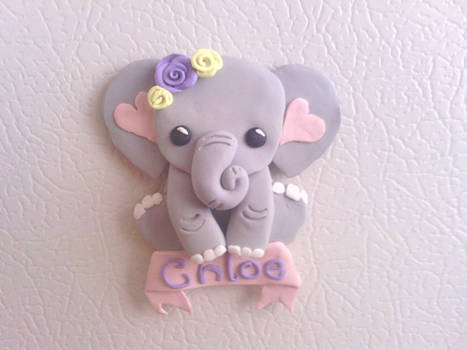 Custom Elephant Magnet