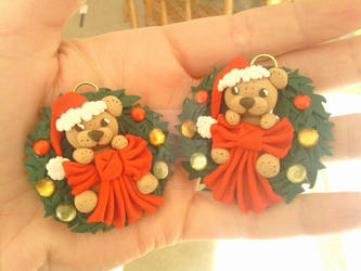 Christmas Bears tree ornaments