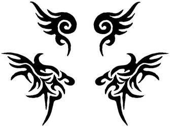 Tribal wings