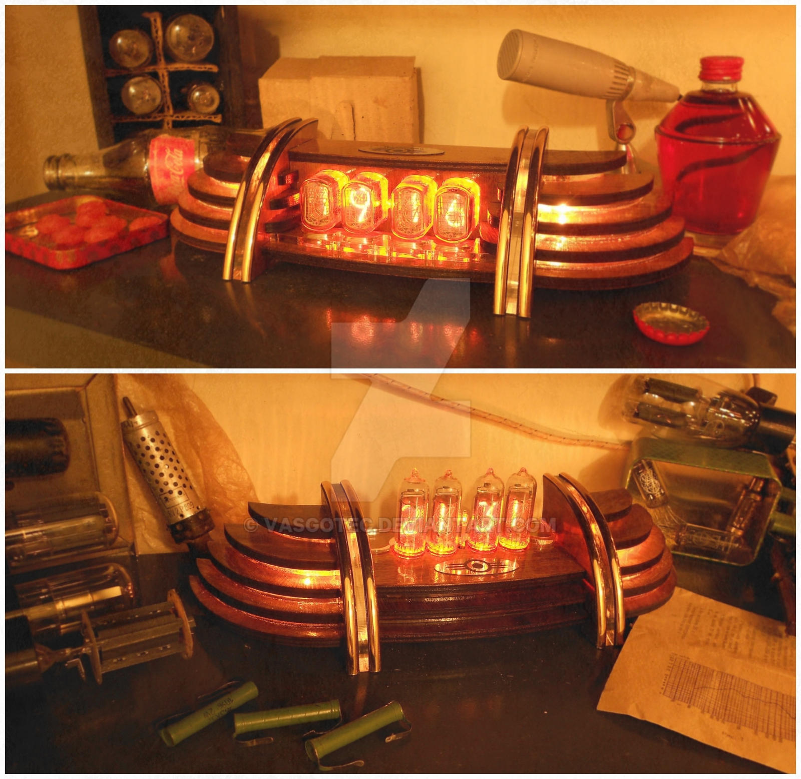Fallout clock: Ionium by VasGoTec on DeviantArt