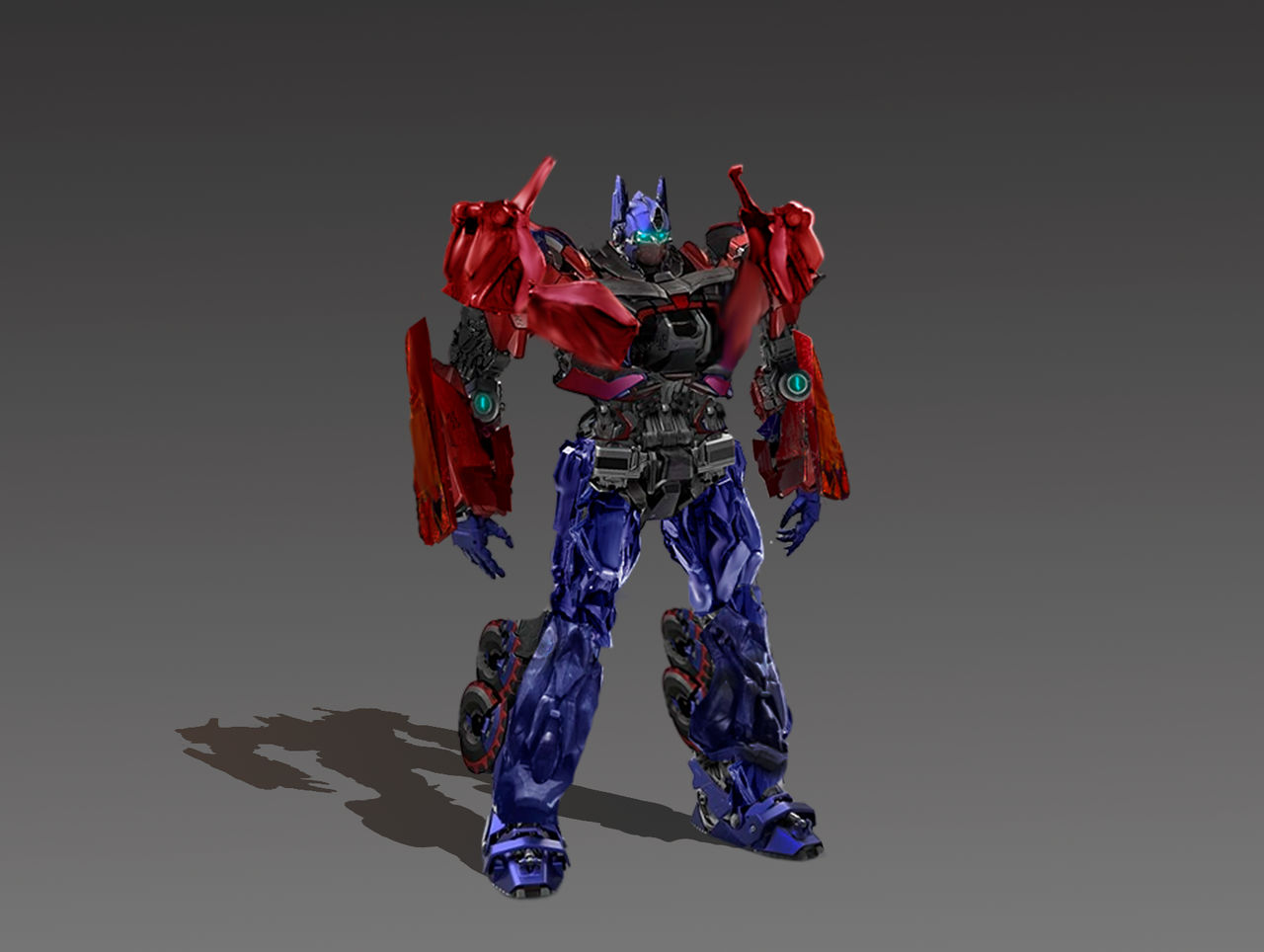 Cybertronian Mode Optimus Prime by Jaxon0001 on DeviantArt