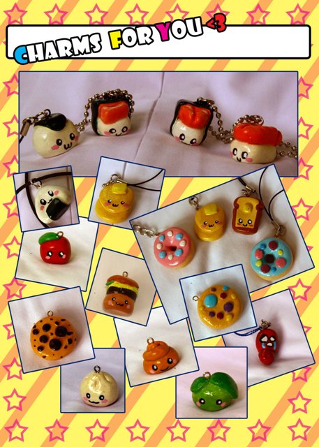 Clay Charms for you