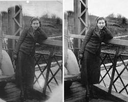 francis wright, before and after