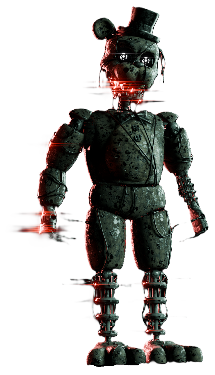 Ignited Freddy by Progamer1203823 on DeviantArt