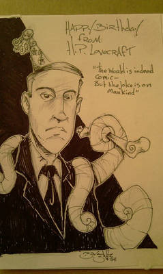 Lovecraft Bday Card