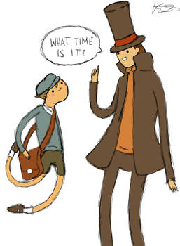 Professor Layton- What time is it?