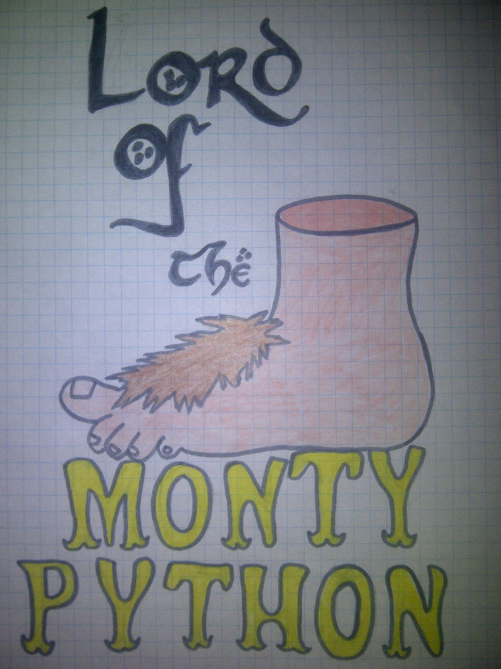 Lord of the Monty Python logo by HobbitGirl7 on DeviantArt
