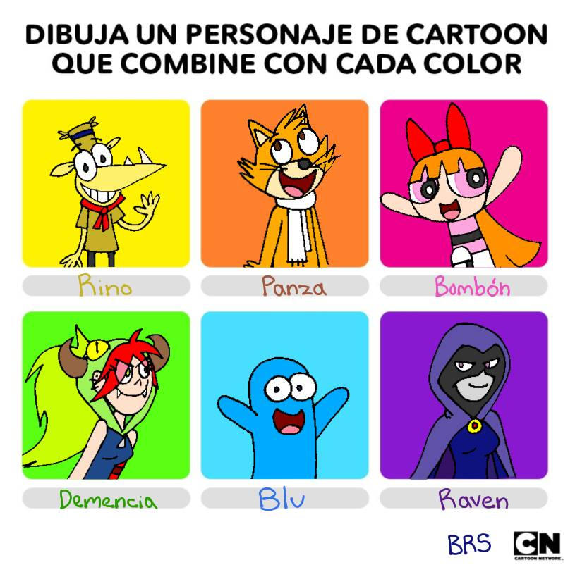 Color Brs Cartoon Network drawing color challenge by BRS-1992 on DeviantArt