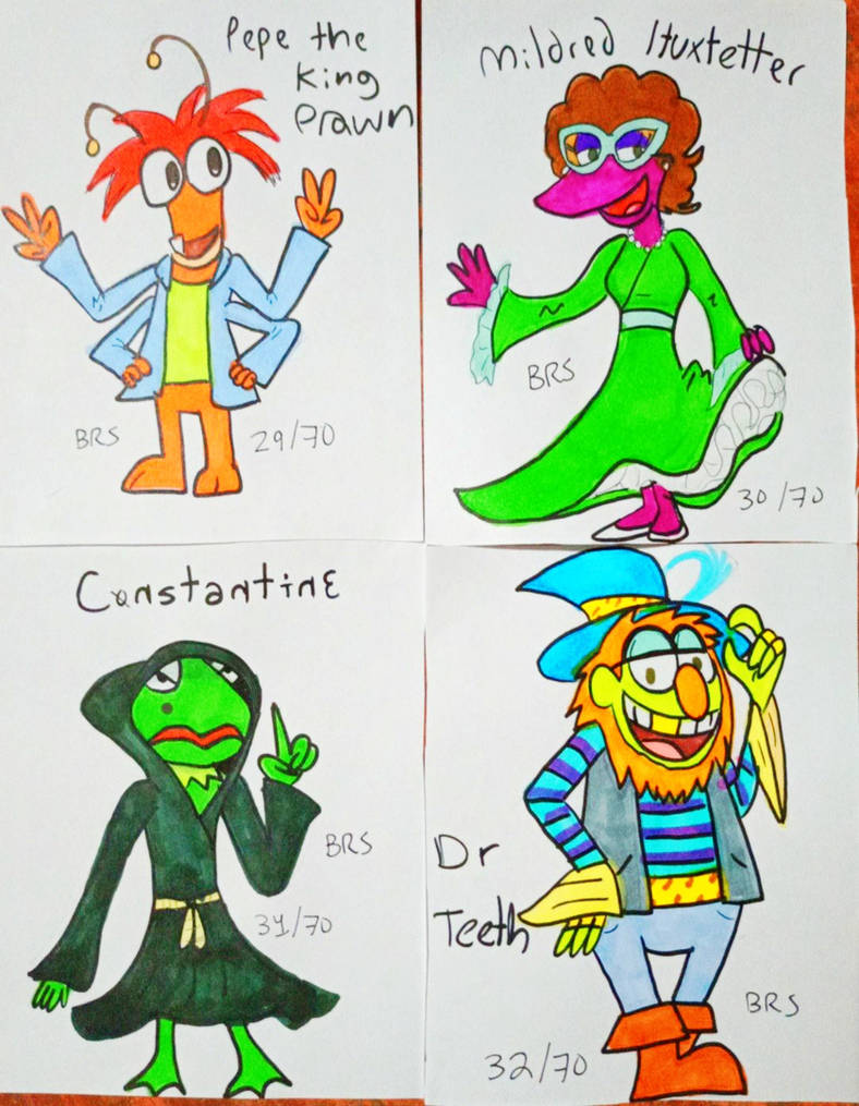 Muppet fanart (weeks 29 - 32) by BRS-1992 on DeviantArt