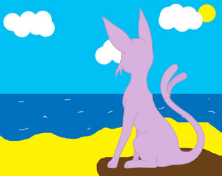 Espeon Backshot