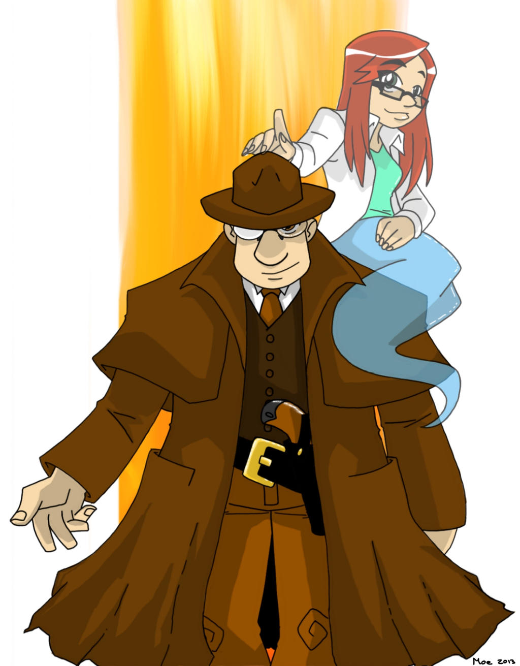 Linkara 2.0 and Margaret by MoeAlmighty on DeviantArt