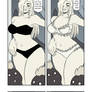 Commission: Lingerie Tease