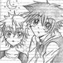 Roxas and Sora