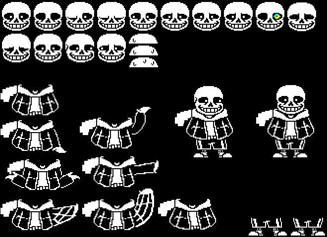 Free: Death Wish Sans - Undertale Au Sans Sprites Clipart (#708152  