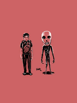 Ulises and Cal The Skull Boy