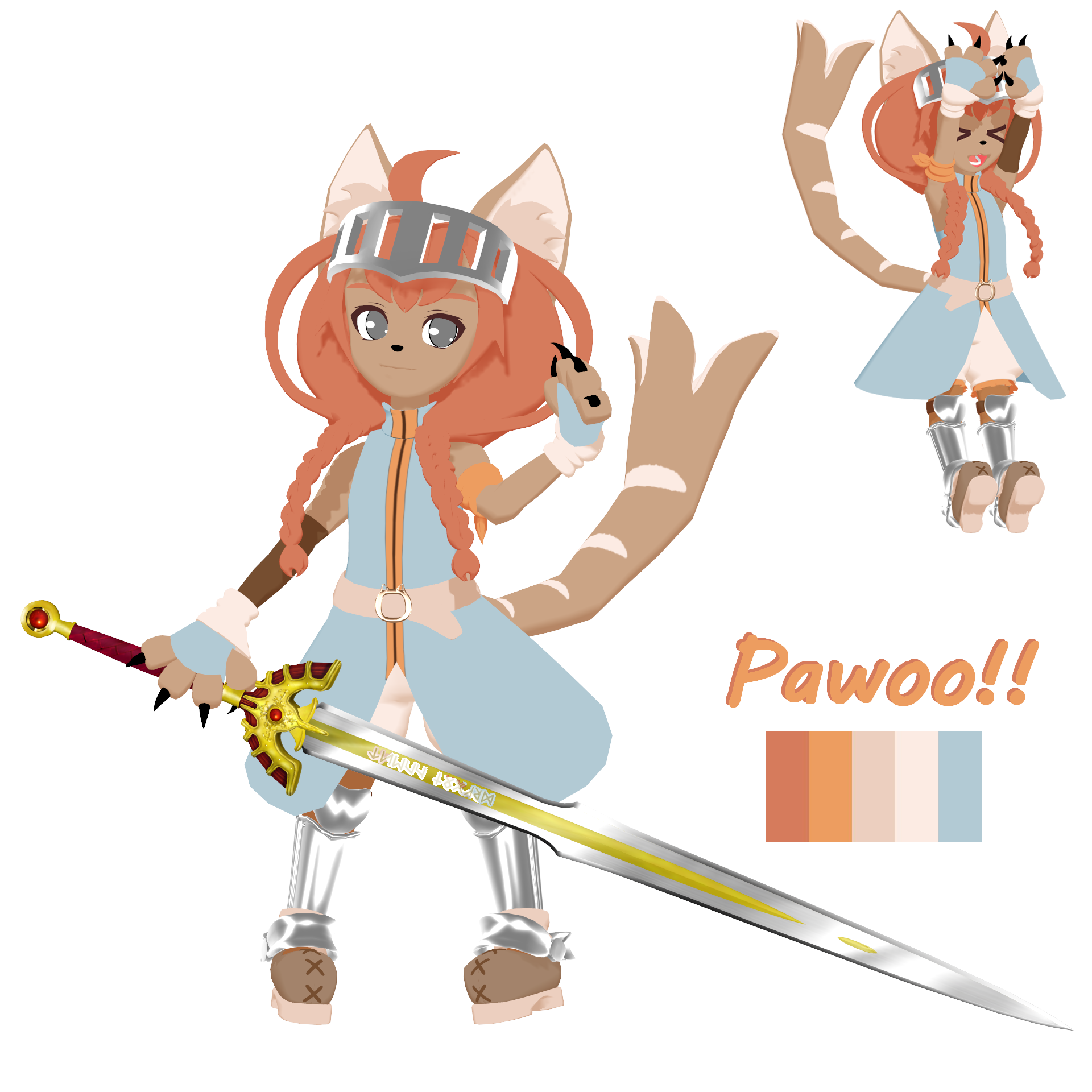 Pawoo! (motme) by sai-3d on DeviantArt