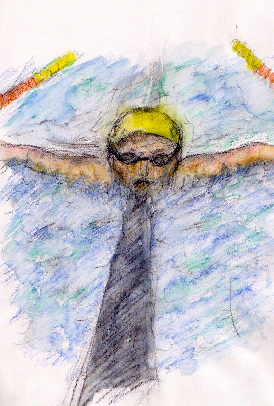 swimmer by wildthingking on DeviantArt