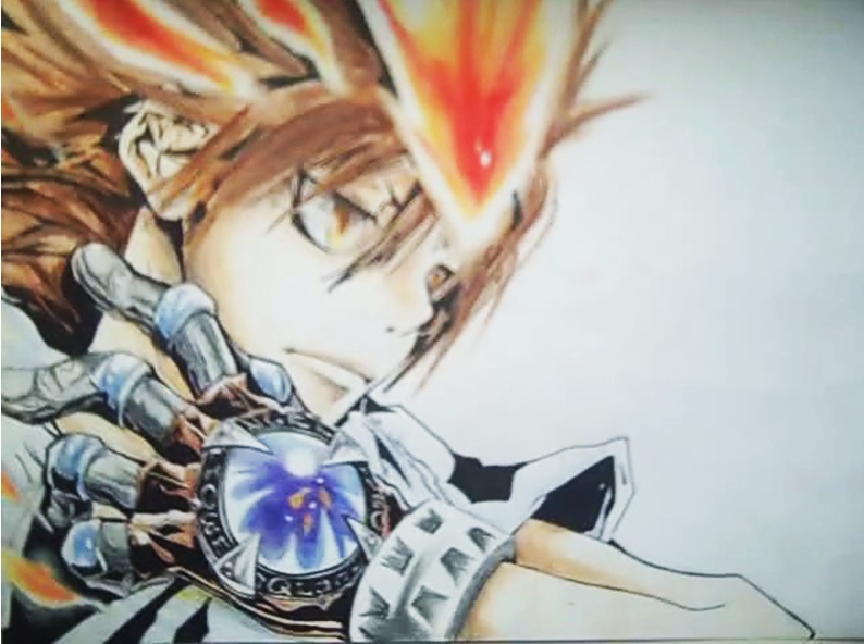 Tsuna from hitman reborn