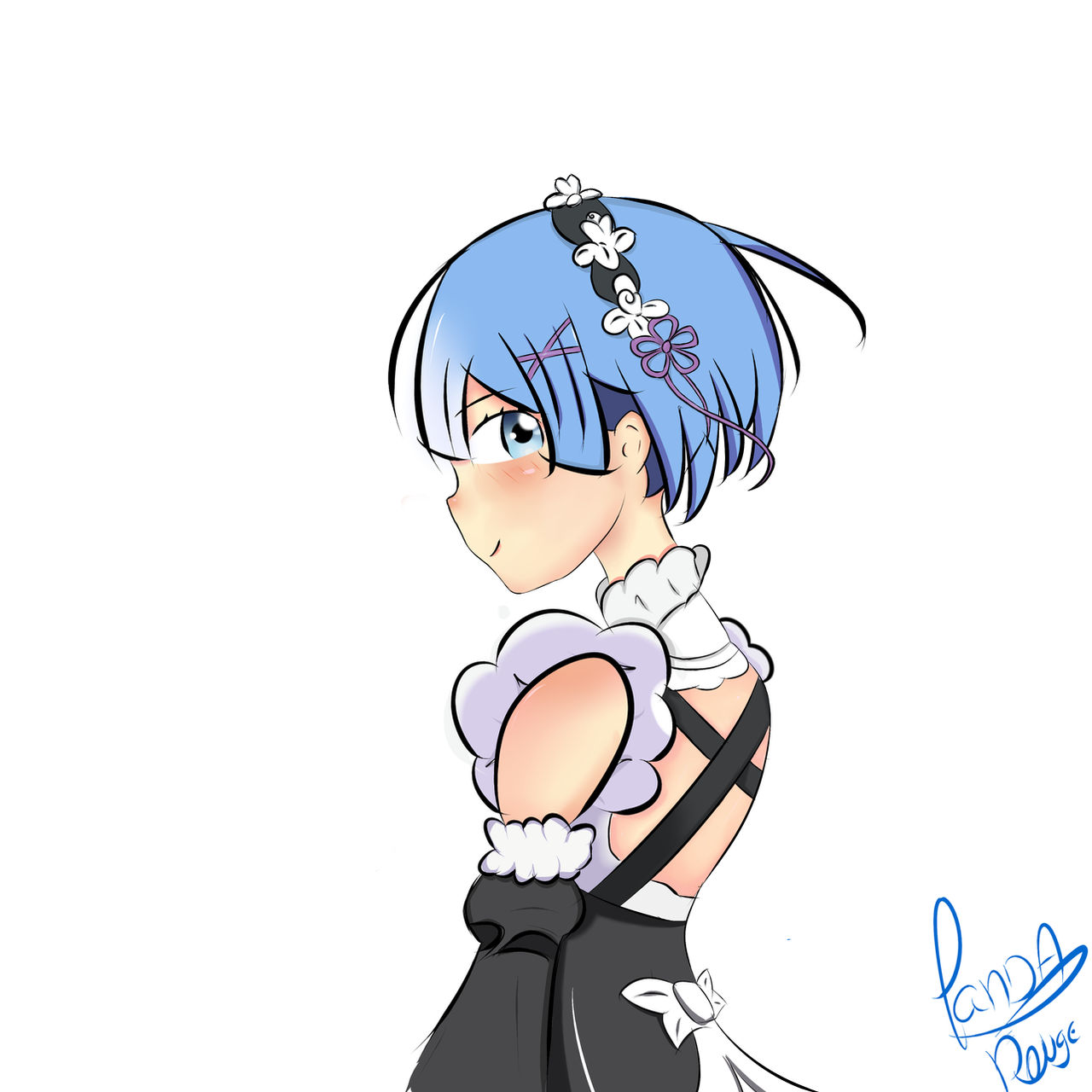 Deviantart Rem Rem by RPandaRouge on DeviantArt