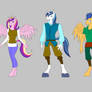 Shining Armor And Cadence And Flash Sentry