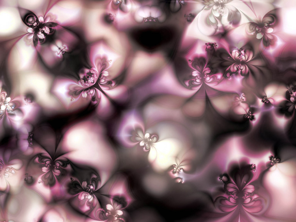 Spring Floral Fractal by Sya