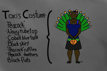 Toxi's Halloween Costume