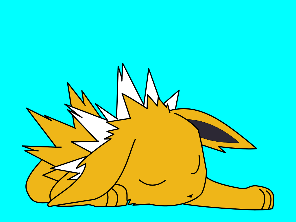 Sleeping jolteon 2024