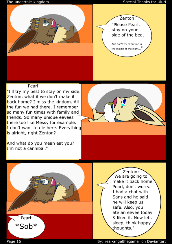 The Undertale Kingdom Page 16 By Real Angelthegamer On Deviantart