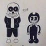 Sans and Bendy in Smiles