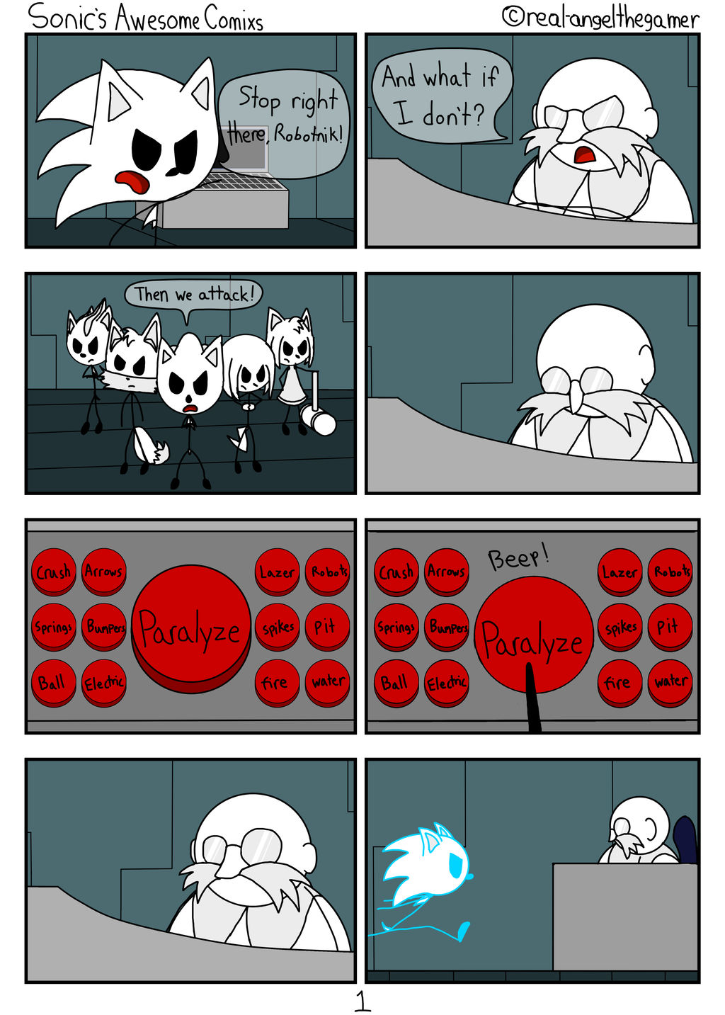 Sonic's Awesome Comixs (Page 1)