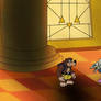 Sans protecting the Royal 'Vees