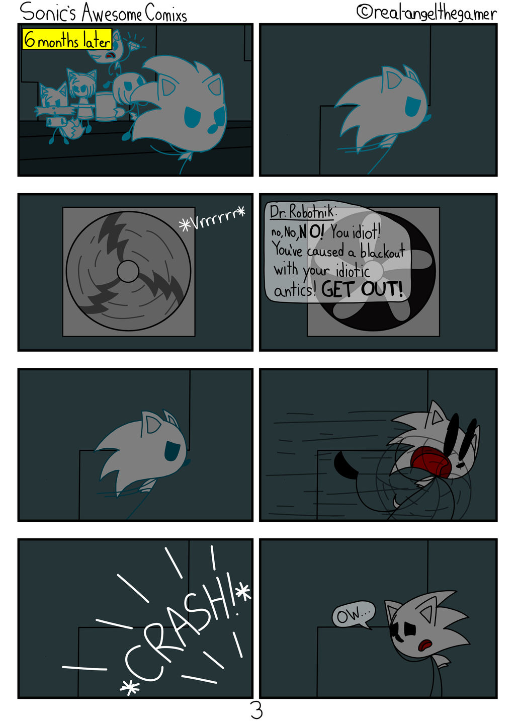 Sonic's Awesome Comixs (Page 3)