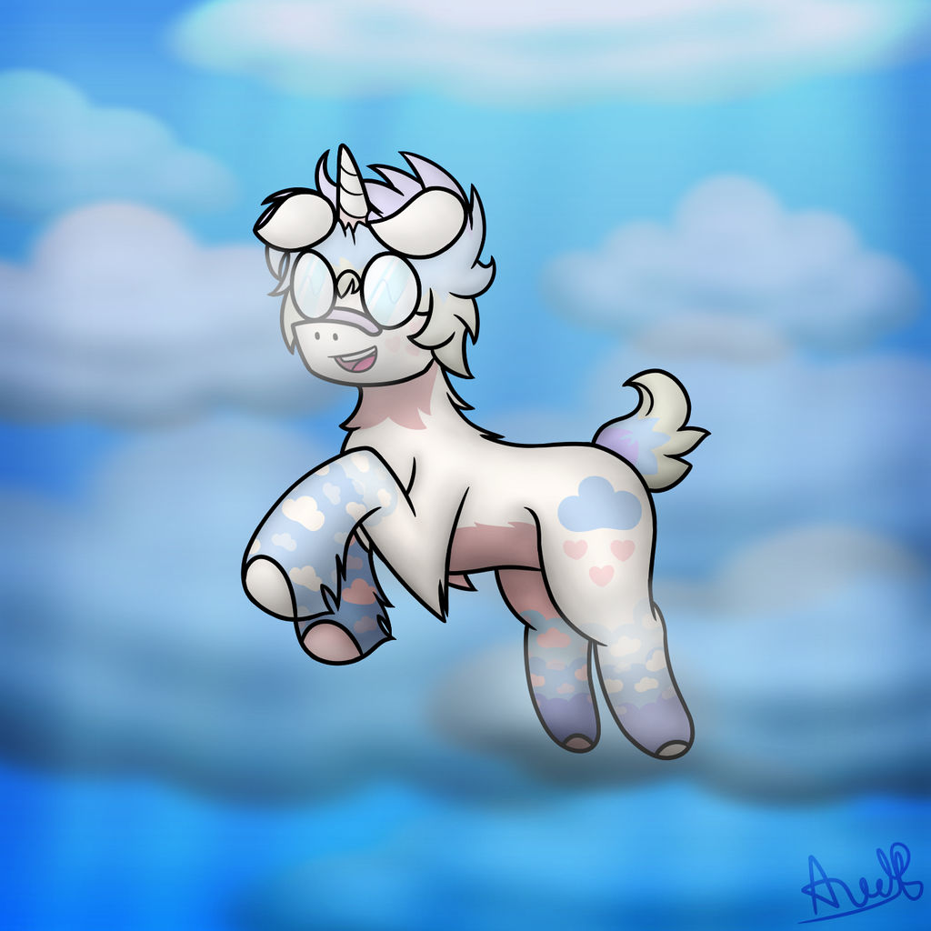 Head up in a daydream