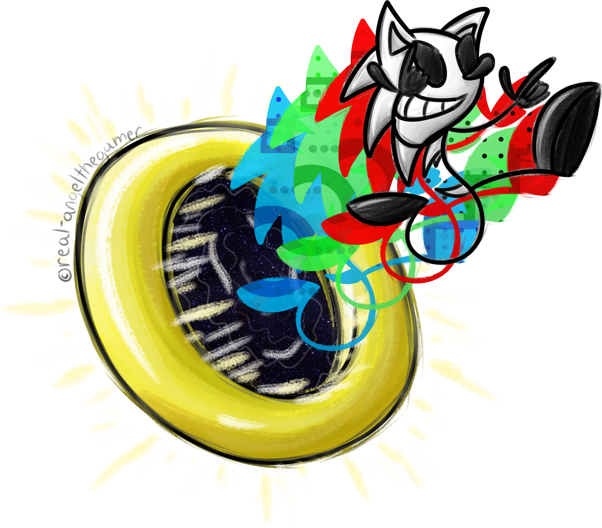 Through the Warp Ring