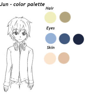 Jun - color palette by RaikonKitsune