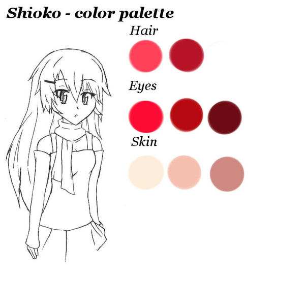Shono Color Shioko - color palette by RaikonKitsune on DeviantArt