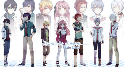 Reimei no Gakuen - Main Cast